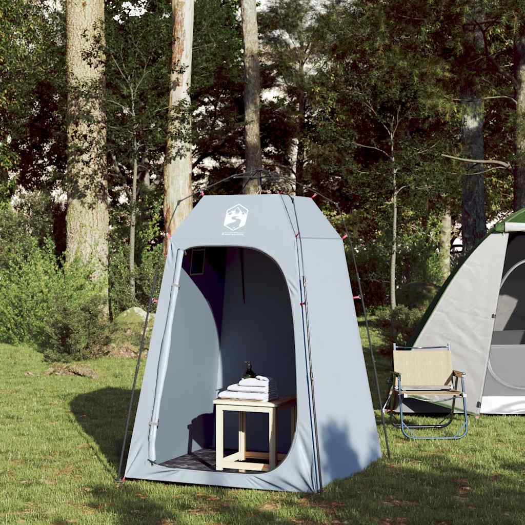 vidaXL Privacy Tent Grey Quick Release Waterproof 3