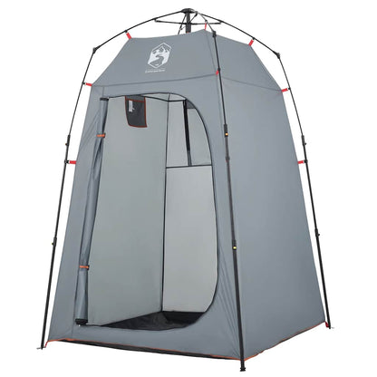 vidaXL Privacy Tent Grey Quick Release Waterproof 4