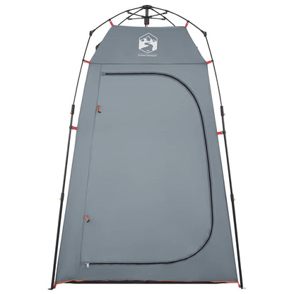 vidaXL Privacy Tent Grey Quick Release Waterproof 5
