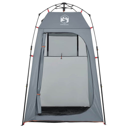 vidaXL Privacy Tent Grey Quick Release Waterproof 6