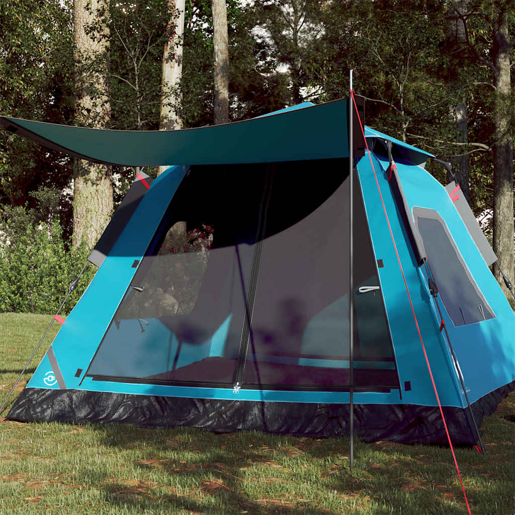 Camping Tent Dome Quick Release in Blue