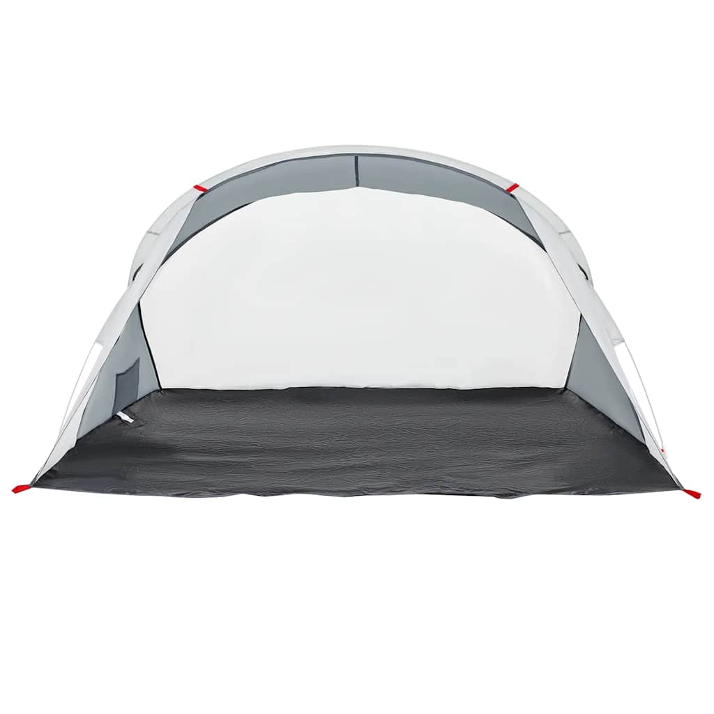 vidaXL Beach Tent 2-Person Grey Pop-up Waterproof 5