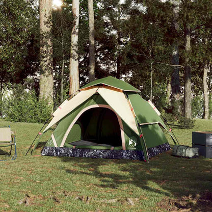 Camping Tent Dome Quick Release Green