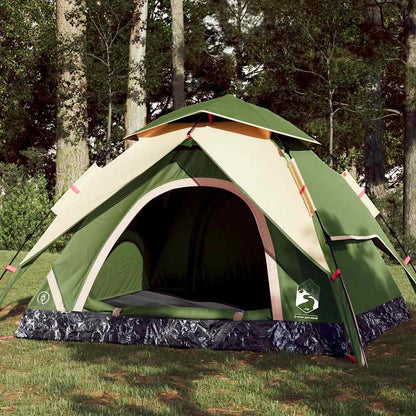 Camping Tent Dome Quick Release Green