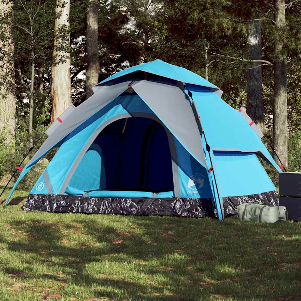vidaXL Camping Tent Dome Quick Release