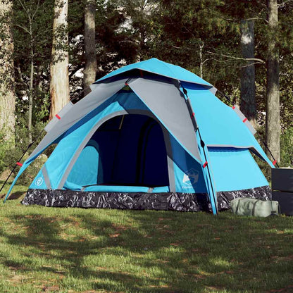vidaXL Camping Tent Dome Quick Release
