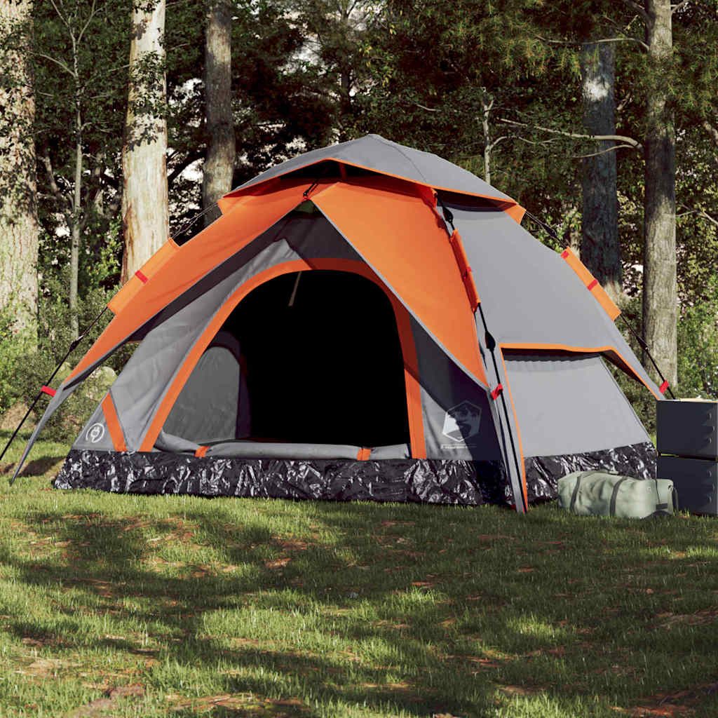 vidaXL Camping Tent Dome Quick Release