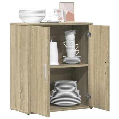 vidaXL Sideboard Sonoma Oak 60x31x70 cm Engineered Wood 4