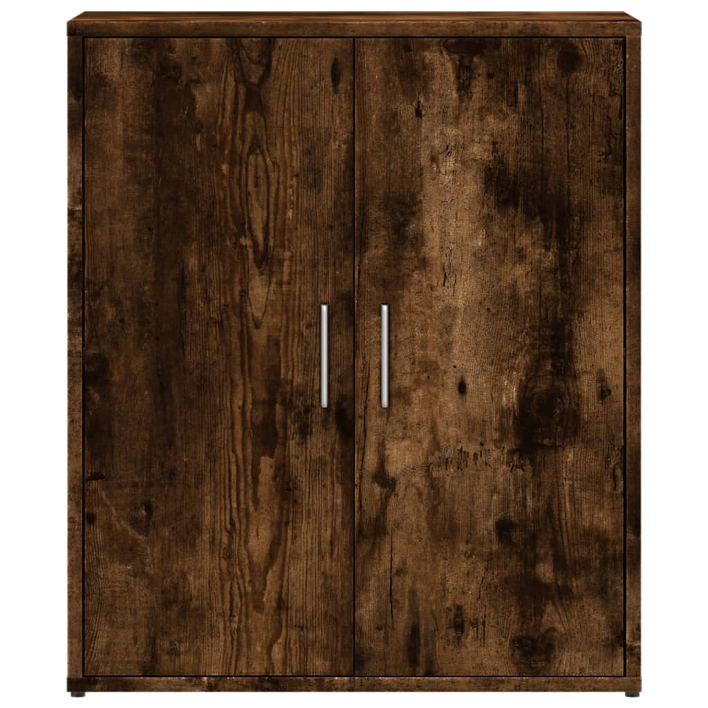 vidaXL Sideboard Smoked Oak 60x31x70 cm Engineered Wood 5