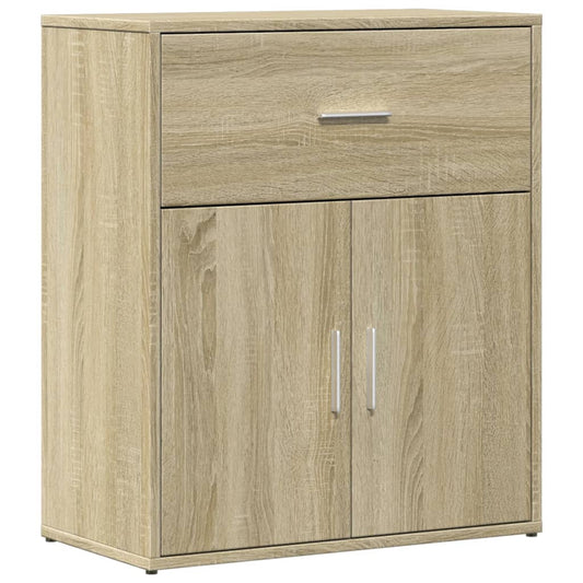 vidaXL Sideboard Sonoma Oak 60x31x70 cm Engineered Wood 2