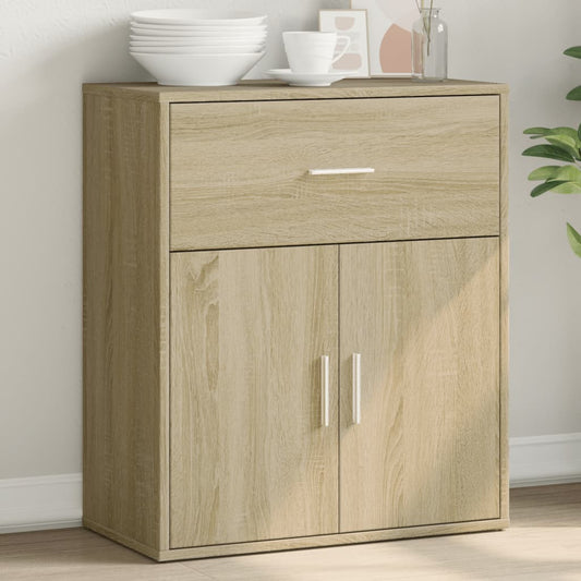 vidaXL Sideboard Sonoma Oak 60x31x70 cm Engineered Wood 1