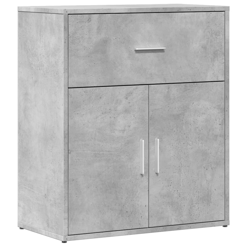 vidaXL Sideboard Concrete Grey 60x31x70 cm Engineered Wood 2
