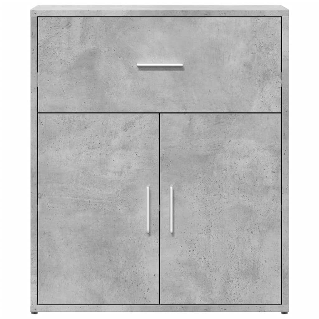 vidaXL Sideboard Concrete Grey 60x31x70 cm Engineered Wood 5