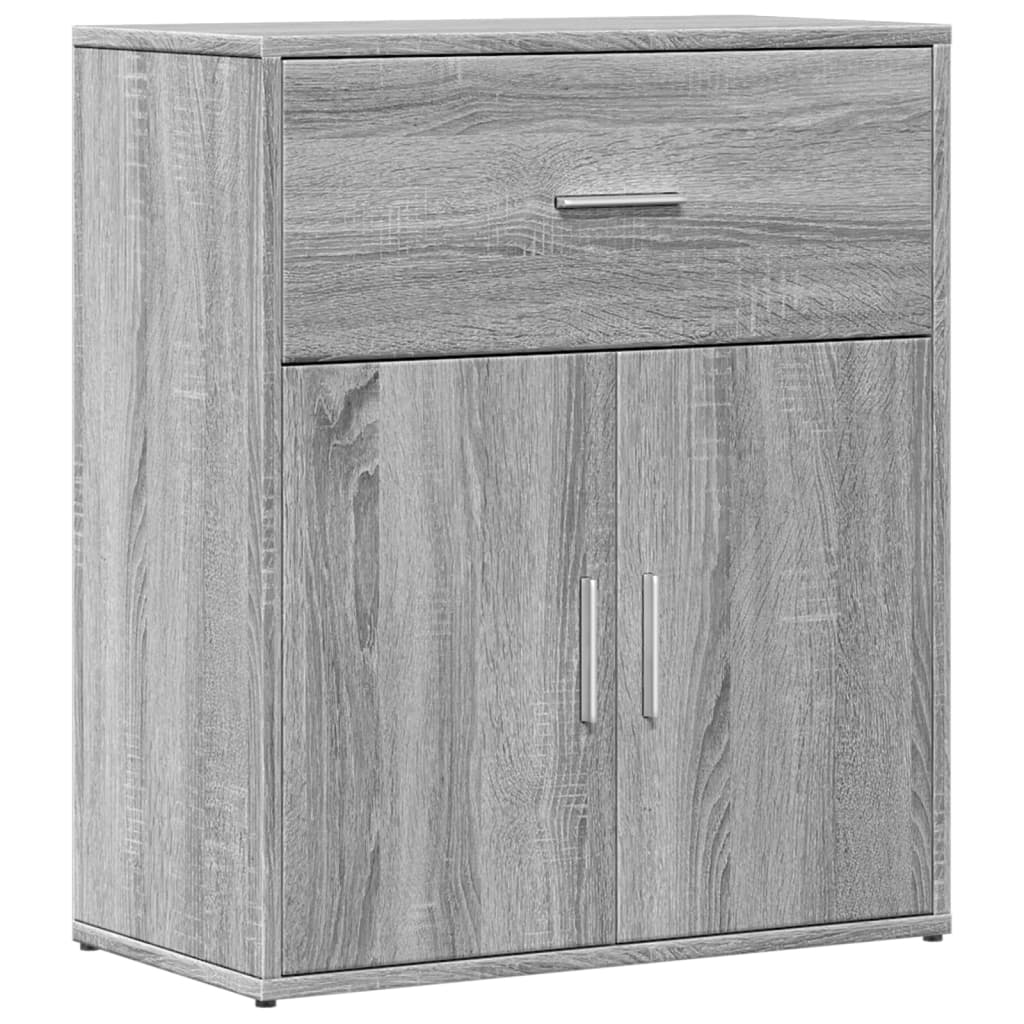 vidaXL Sideboard Grey Sonoma 60x31x70 cm Engineered Wood 2