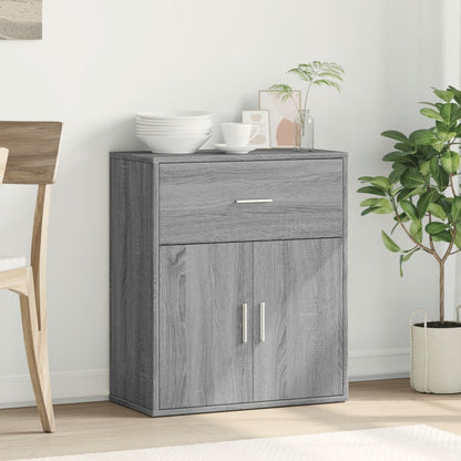 vidaXL Sideboard Grey Sonoma 60x31x70 cm Engineered Wood 3