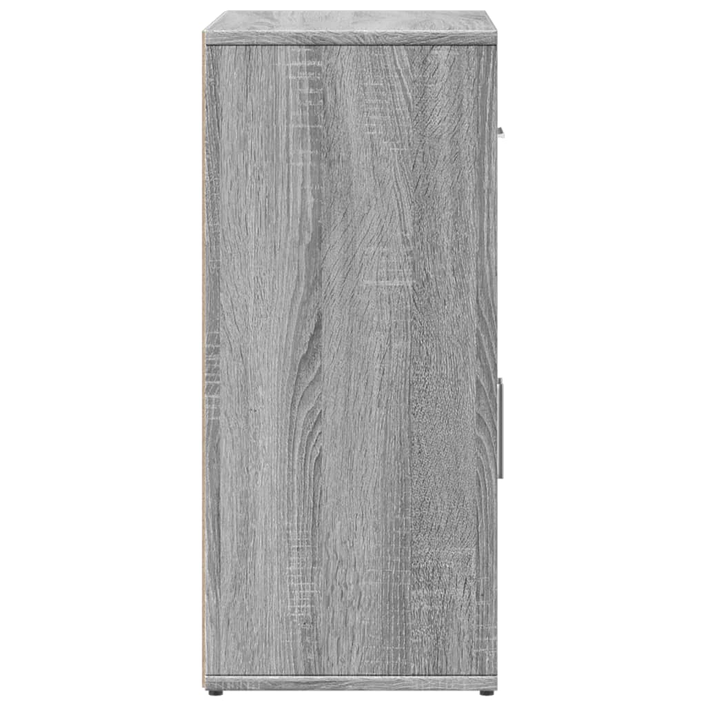 vidaXL Sideboard Grey Sonoma 60x31x70 cm Engineered Wood 6