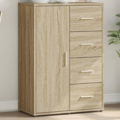 Sideboard 60x31x84 cm Engineered Wood Sonoma oak
