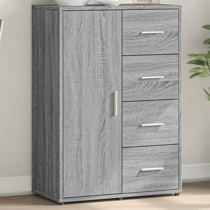 Sideboard 60x31x84 cm Engineered Wood Grey sonoma