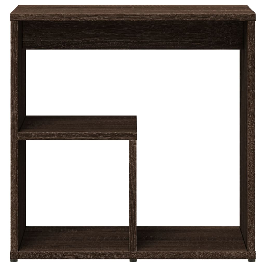 vidaXL Side Tables 2 pcs Brown Oak 50x30x50 cm Engineered Wood 6