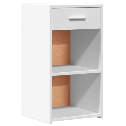 vidaXL Bedside Cabinets 2 pcs White 35x34x65 cm Engineered Wood 4