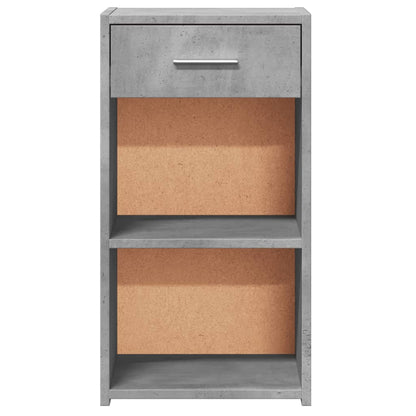 vidaXL Bedside Cabinets 2 pcs Concrete Grey 35x34x65 cm Engineered Wood 6