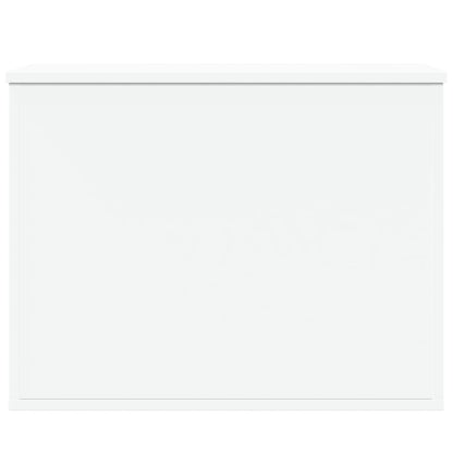 vidaXL Storage Box White 60x42x46 cm Engineered Wood 4