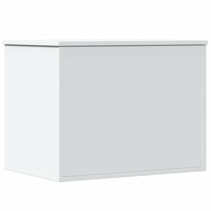 vidaXL Storage Box White 60x42x46 cm Engineered Wood 6