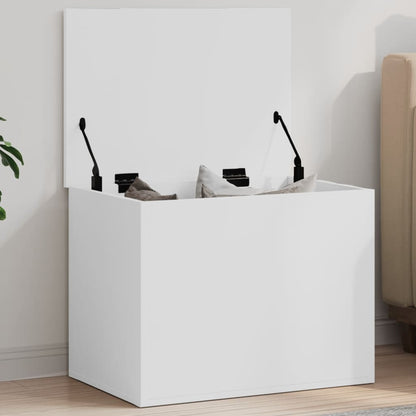 vidaXL Storage Box White 60x42x46 cm Engineered Wood 1