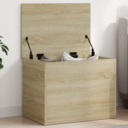 vidaXL Storage Box Sonoma Oak 60x42x46 cm Engineered Wood 1