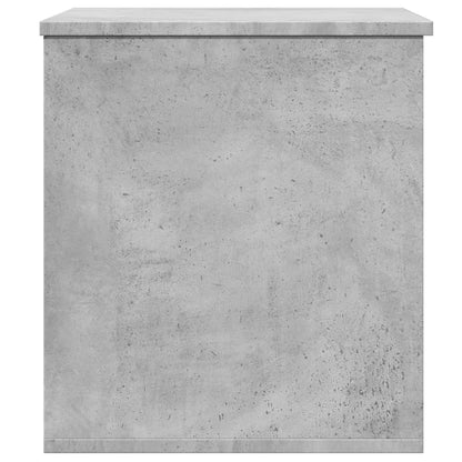 vidaXL Storage Box Concrete Grey 60x42x46 cm Engineered Wood 5