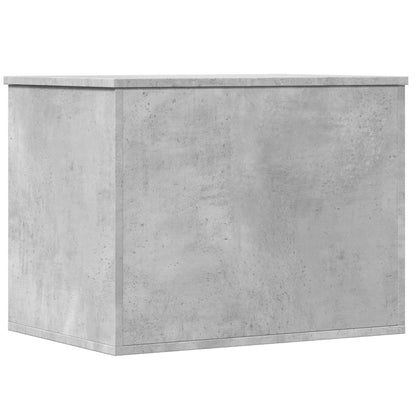 vidaXL Storage Box Concrete Grey 60x42x46 cm Engineered Wood 6
