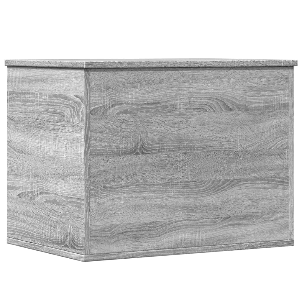 vidaXL Storage Box Grey Sonoma 60x42x46 cm Engineered Wood 2
