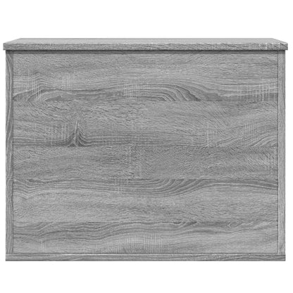 vidaXL Storage Box Grey Sonoma 60x42x46 cm Engineered Wood 4