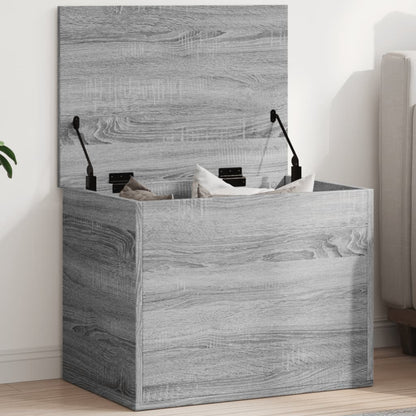 vidaXL Storage Box Grey Sonoma 60x42x46 cm Engineered Wood 1