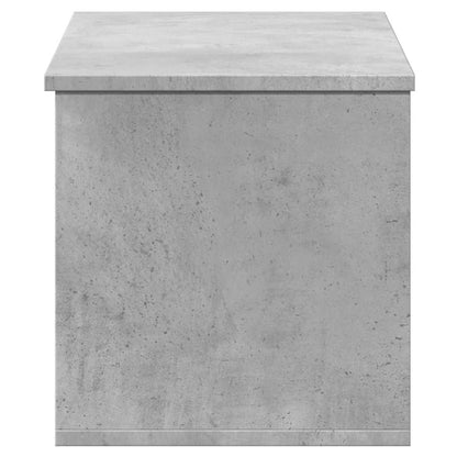 vidaXL Storage Box Concrete Grey 90x35x35 cm Engineered Wood 5
