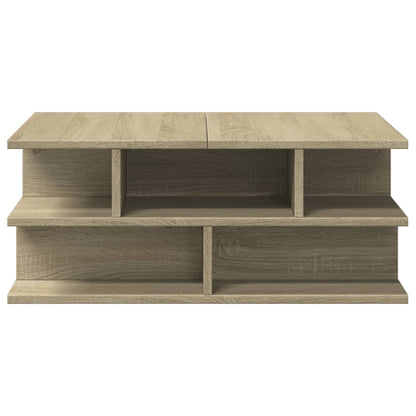 vidaXL Coffee Table Sonoma Oak 70x70x29 cm Engineered Wood 6