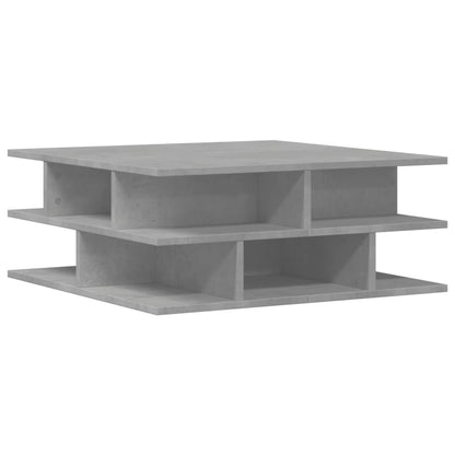 vidaXL Coffee Table Concrete Grey 70x70x29 cm Engineered Wood 2