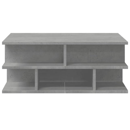 vidaXL Coffee Table Concrete Grey 70x70x29 cm Engineered Wood 5