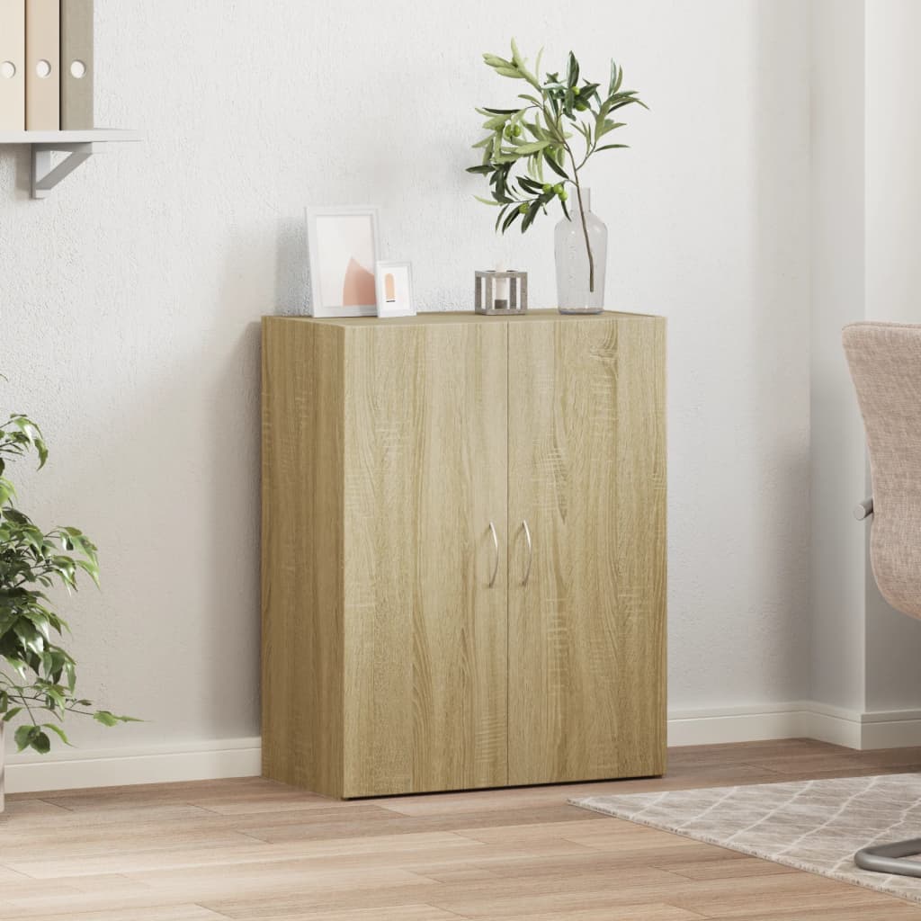 vidaXL File Cabinet Sonoma Oak 60x32x77.5 cm Engineered Wood 3
