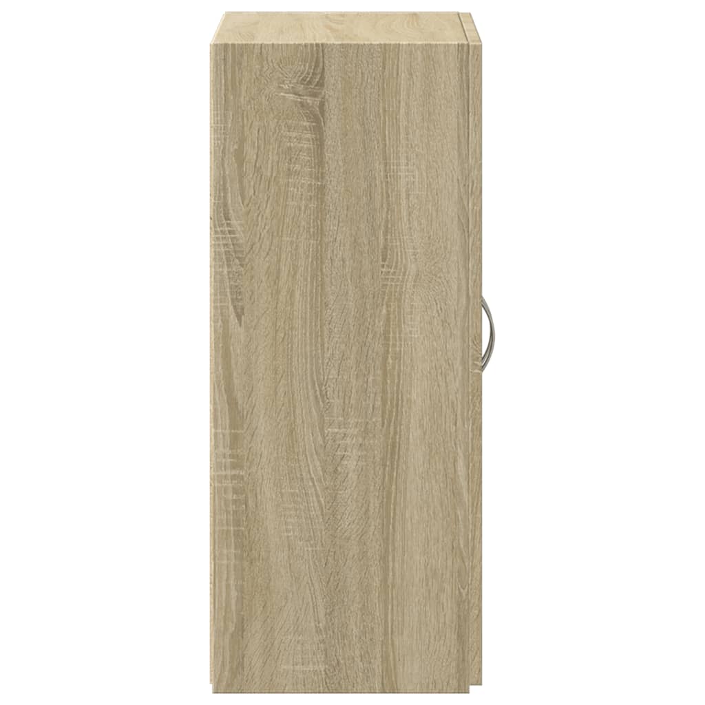 vidaXL File Cabinet Sonoma Oak 60x32x77.5 cm Engineered Wood 5