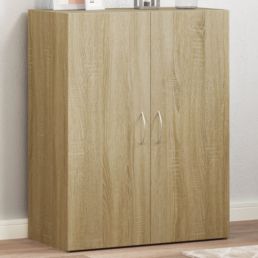vidaXL File Cabinet Sonoma Oak 60x32x77.5 cm Engineered Wood 1