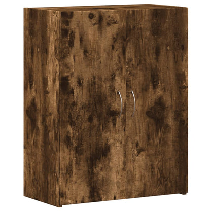 vidaXL File Cabinet Smoked Oak 60x32x77.5 cm Engineered Wood 2