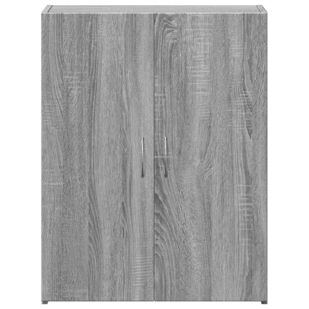 vidaXL File Cabinet Grey Sonoma 60x32x77.5 cm Engineered Wood 4