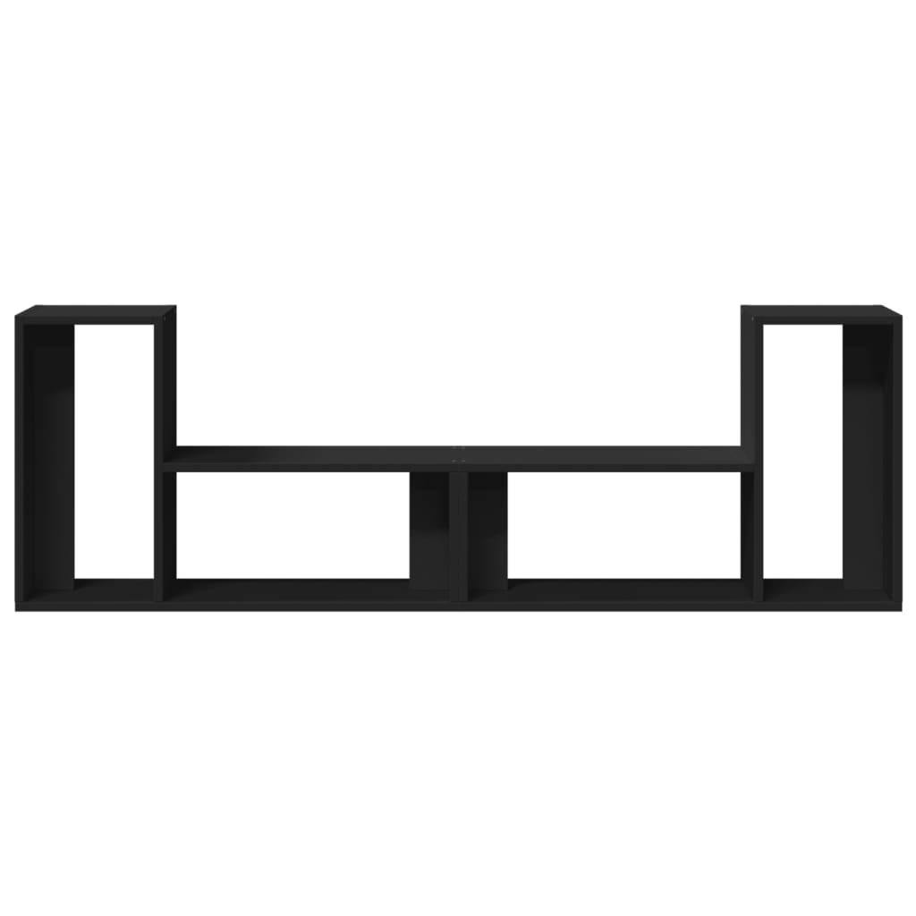vidaXL TV Cabinet Black 5