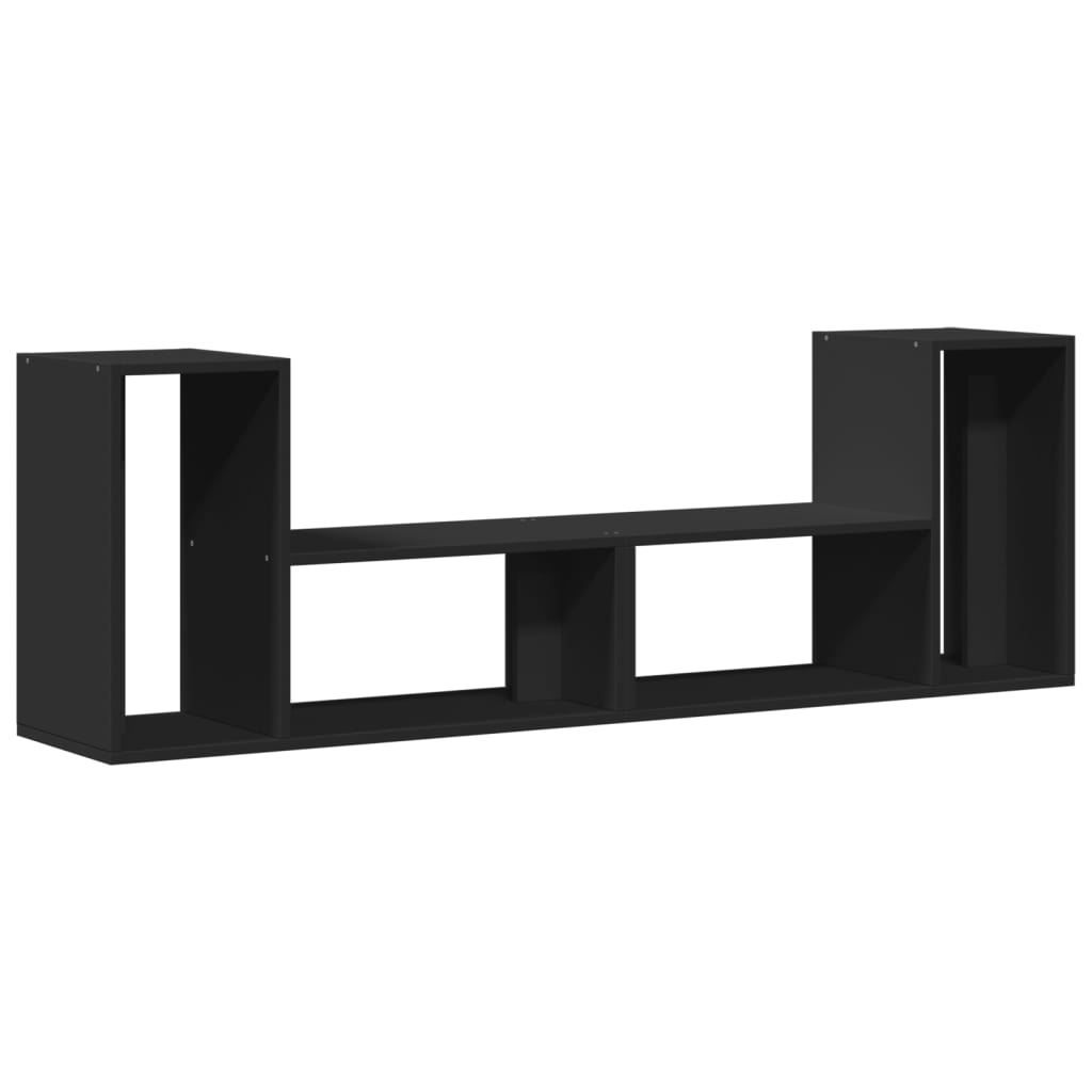 vidaXL TV Cabinet Black 6