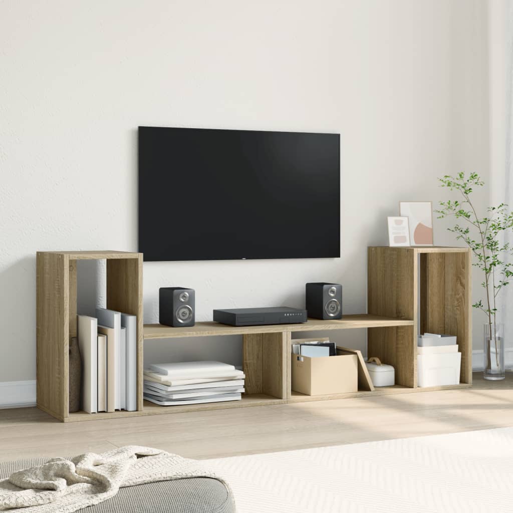 vidaXL TV Cabinet Sonoma Oak 3