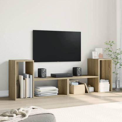 vidaXL TV Cabinet Sonoma Oak 3