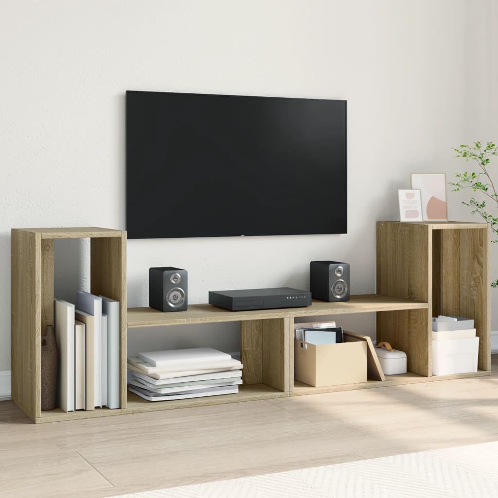 vidaXL TV Cabinet Sonoma Oak 1