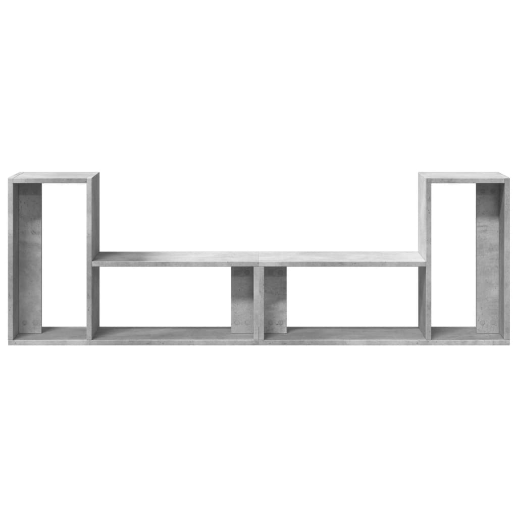 vidaXL TV Cabinet Concrete Grey 5