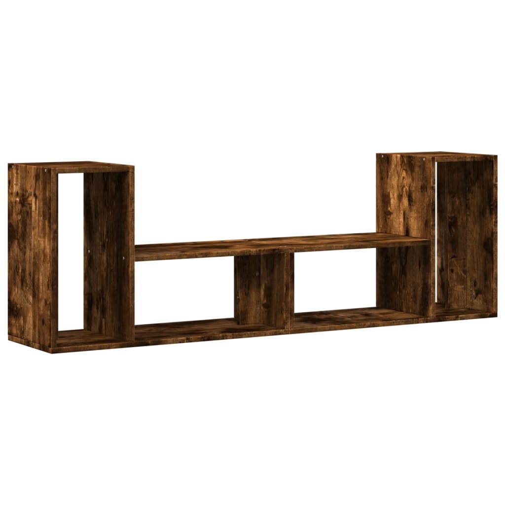 vidaXL TV Cabinet Smoked Oak 6